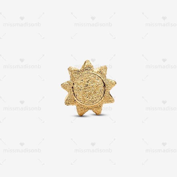 Pandora Textured Sun Mini Charm - Picture 2 of 5